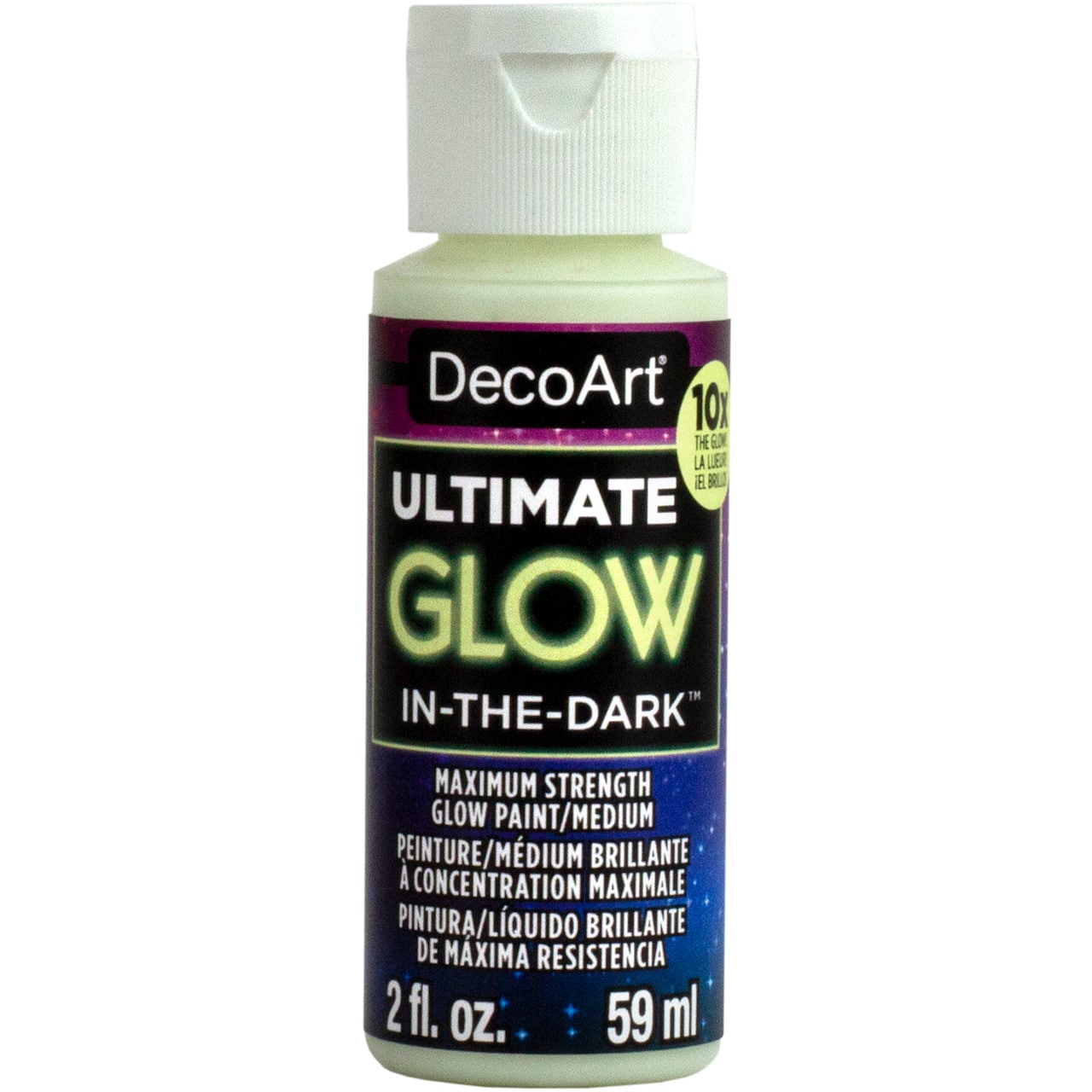 DecoArt&#xAE; Ultimate Glow-In-The-Dark&#x2122; Paint, 2oz.